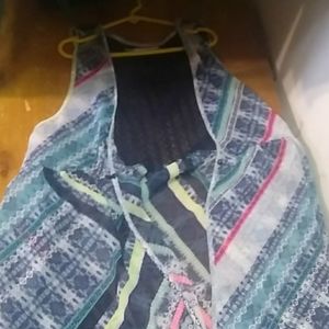 Maurice's sleeveless cardigan